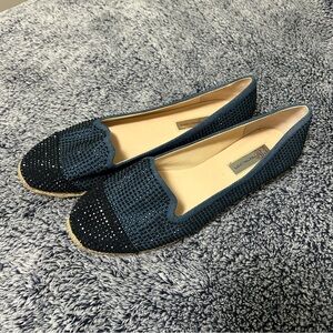 INC International Concepts Steevie espadrilles eclipse blue size 9 M flats